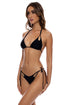 Luli Fama Twisted Beauty Seamless cut out brazilian tie side bottom